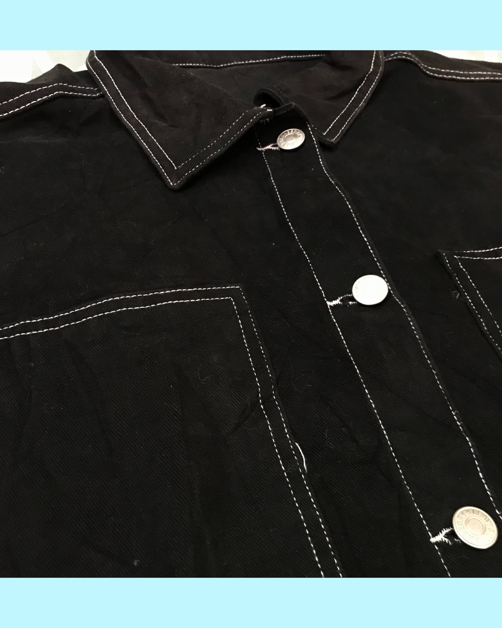 BLACK DENIM JACKET