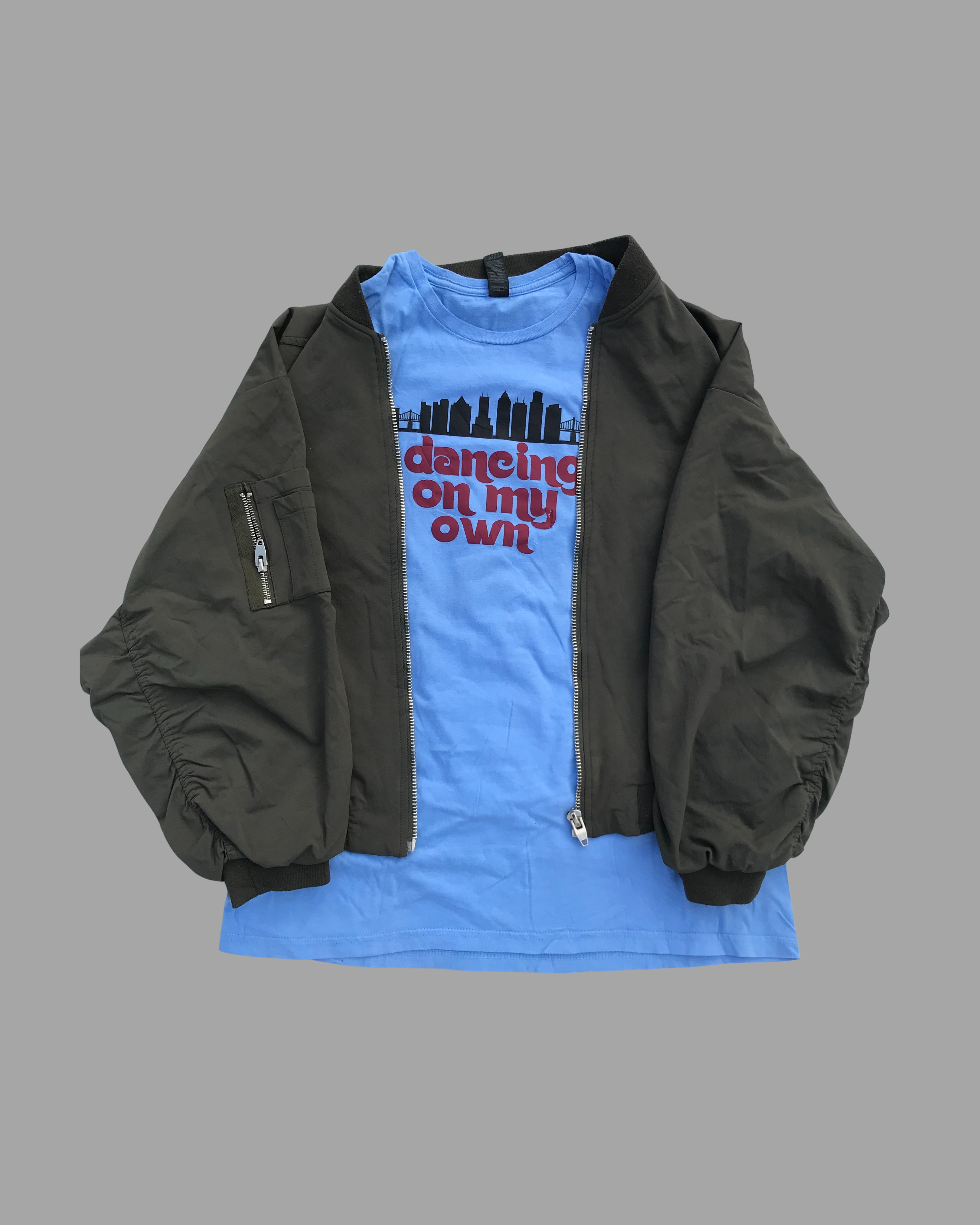 BUFFER JACKET WITH TSHIRT