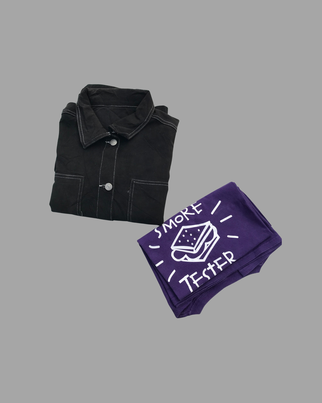 BLACK DENIM COMBO FOR WOMEN