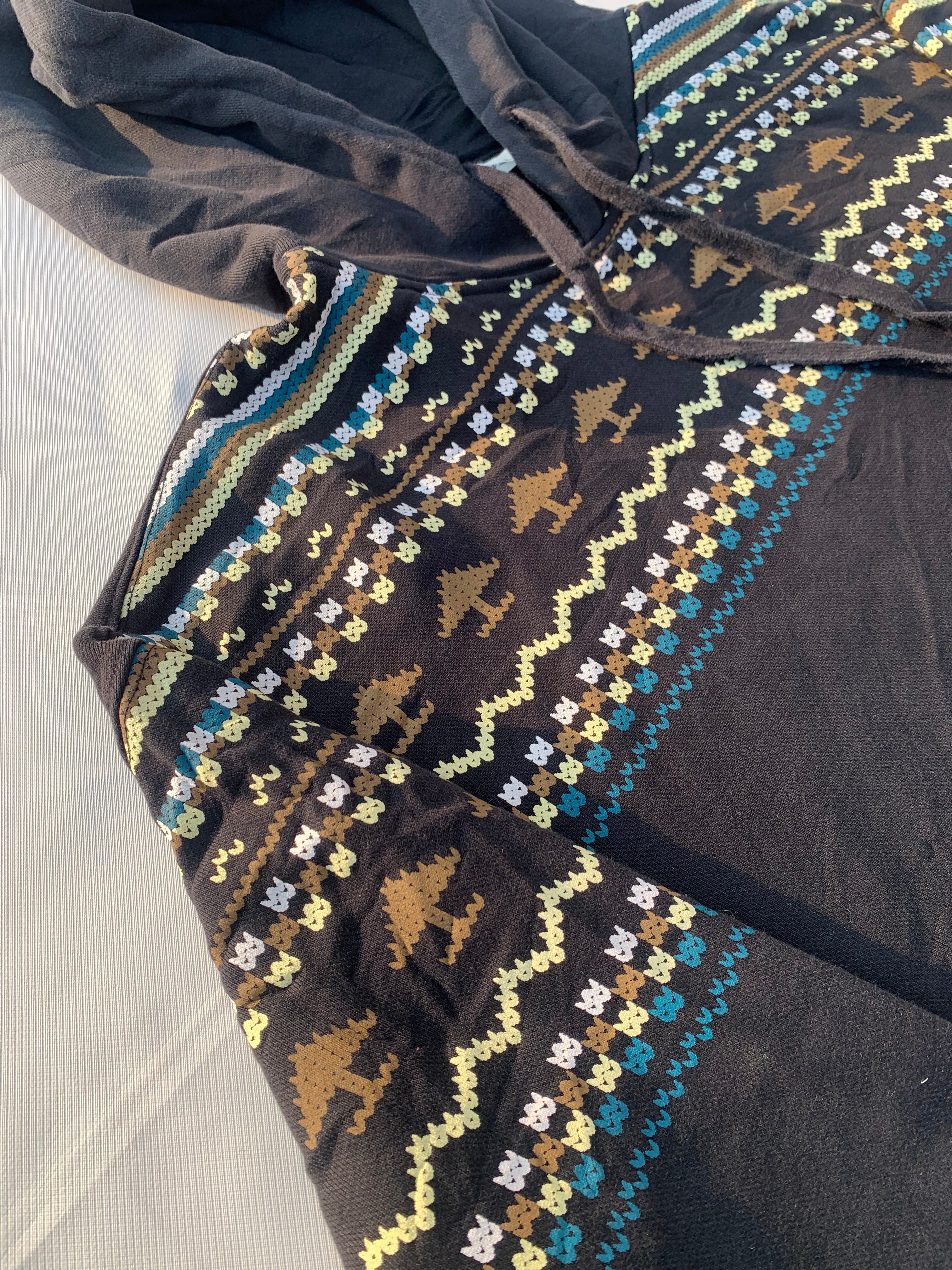 RAJASTHANI PRINT MANS HOODIE